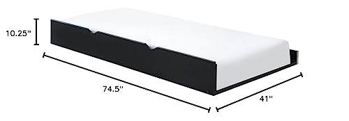 Donco Kids Twin Black Trundle